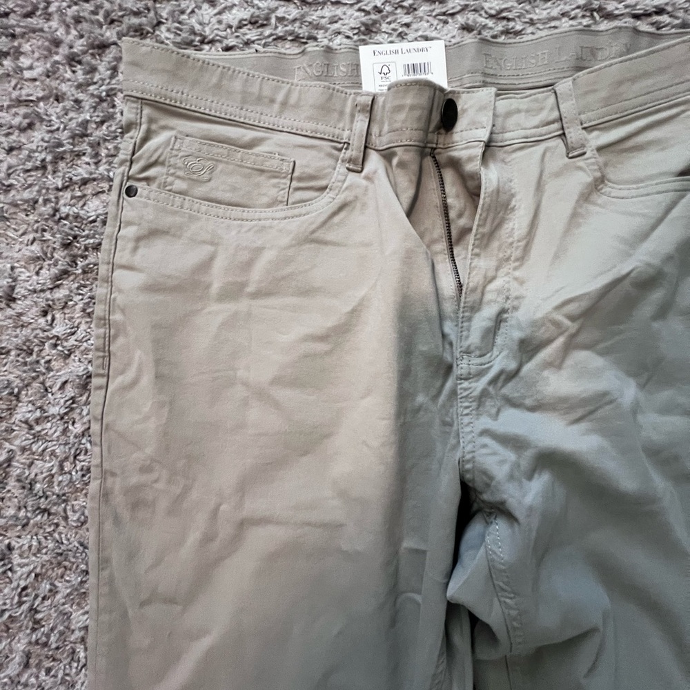 English Laundry Men's Tan Chinos